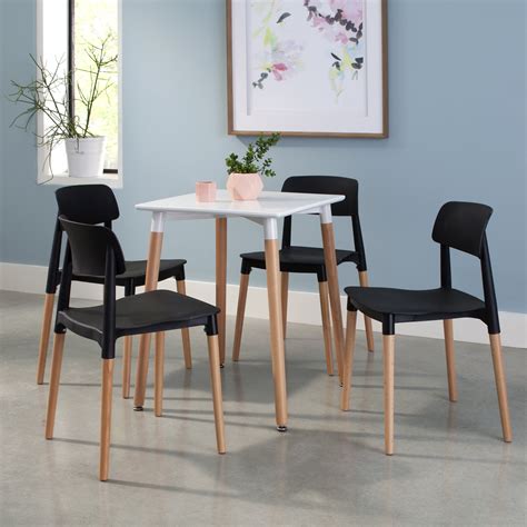 Ofm Dining Chair Set Of Black Walmart