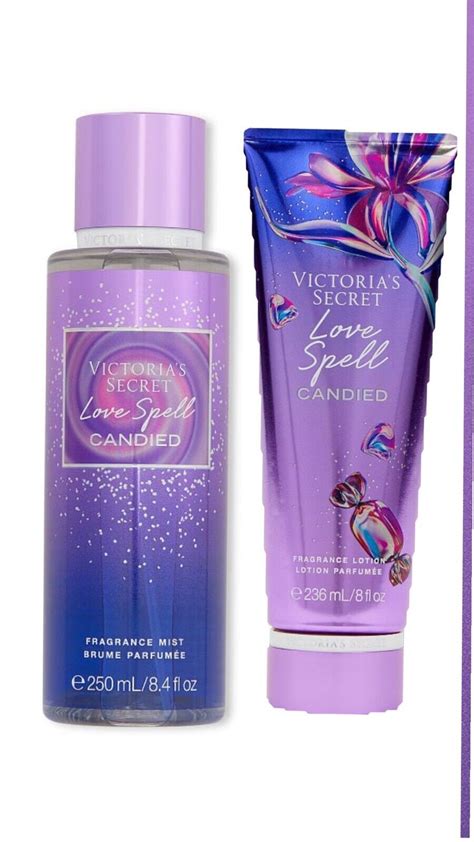 Victorias Secret Fragrance Mist And Lotion Set Lot Of 2 Love Spell Candied Ebay