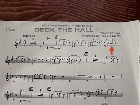 kids  notated wrong    missing  rflute