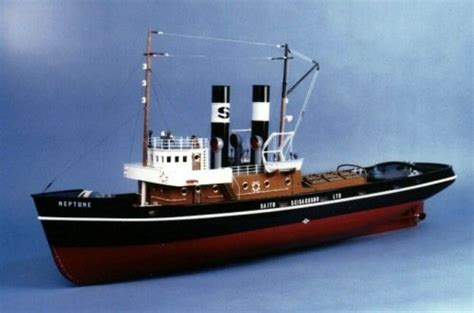 Saito Steam Tugboat 140 Neptune Hull Kit New Fs From Japan 1000