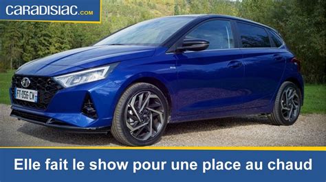 Essai Hyundai I20 2020 Elle Fait Le Show Pour Se Faire Une Place Au Chaud Youtube