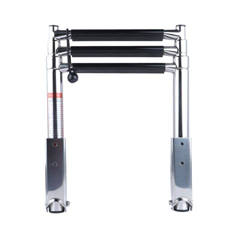 Buy Hoffen 3 Step Telescopic Marine Boat Drop Ladder Swim Step