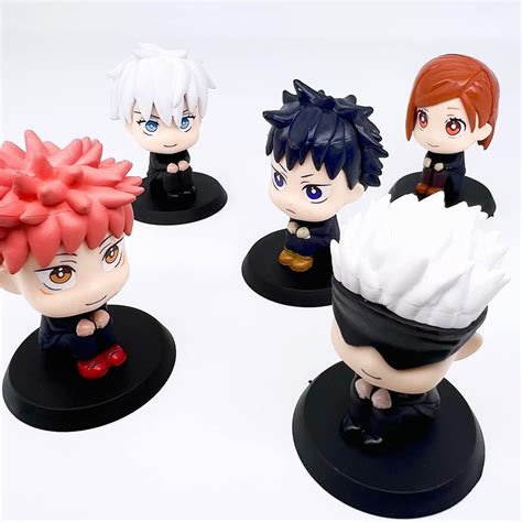 Buy Waincrafts Pcs Jujutsu Kaisen Cake Topper Figures Toy Set Party