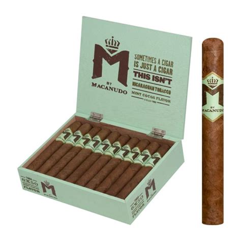 M Flavors by Macanudo Mint Toro ⋆ Buy authentic Cuban Cigars & New World Cigars online from ...