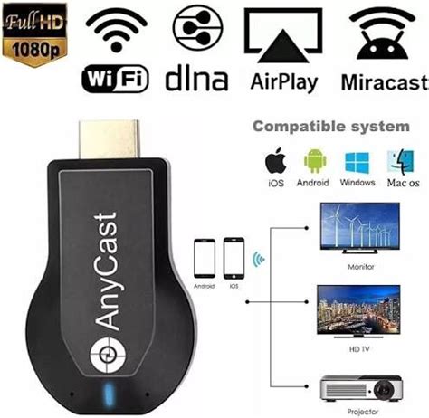 Anycast M Plus Wireless Wi Fi Display Receiver P Upgraded New