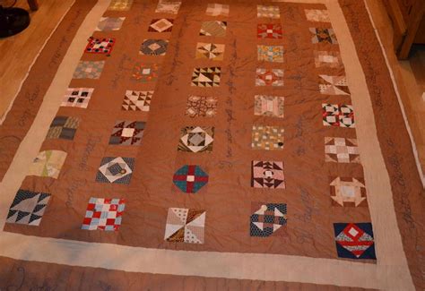 In Elegant Civil War Reproduction Quilt