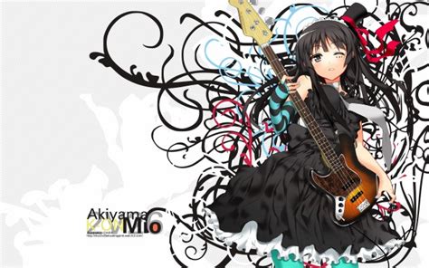 Anime Girl Bass Guitar Anime Girl Playing Guitar 1280x1024