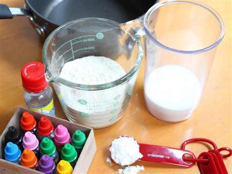 Receta Para Preparar Plastilina Casera Fotos Playdough Playdough