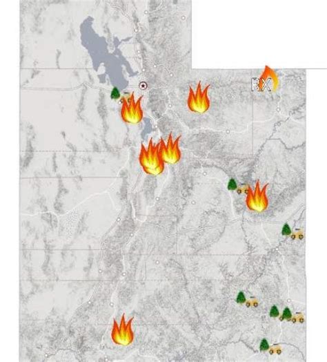 Utah Fire Map Track Fires Near Me Right Now September 15