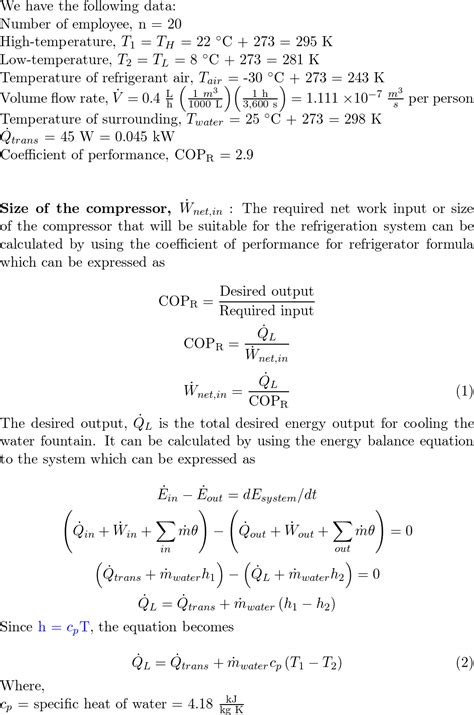 Fundamentals Of Thermal Fluid Sciences Exercise