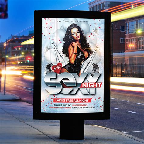 Sexy Night Premium Flyer Template Facebook Cover Exclsiveflyer