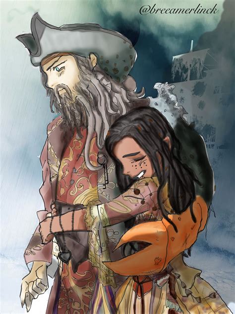 Digital Art Fanart Potc Davyjones Calypso Davy Jones And Calypso