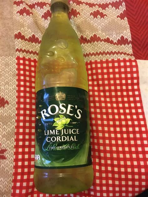 Roses lime juice cordial - OLIO