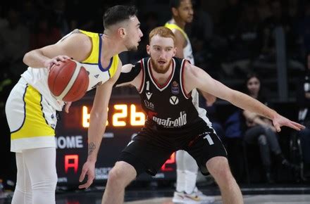 Niccolo Mannion Segafredo Virtus Bologna During Editorial Stock Photo