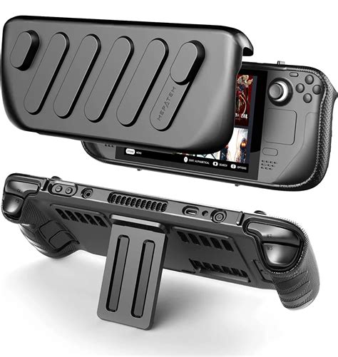 3 In 1 Protective Case With Kickstand And Front Cover For Steam Deck