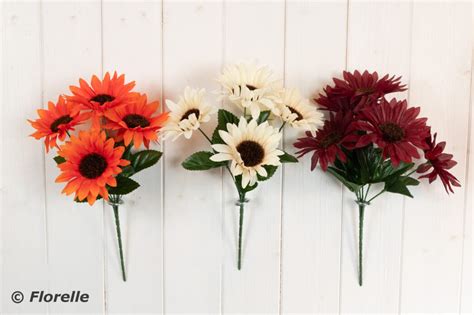 SUNFLOWER BUSH COLS ASS Florelle