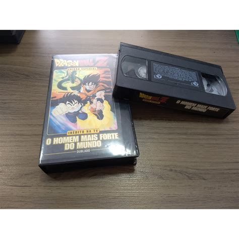 Fita Vhs Dragon Ball Z O Homem Mais Forte Do Mundo Original