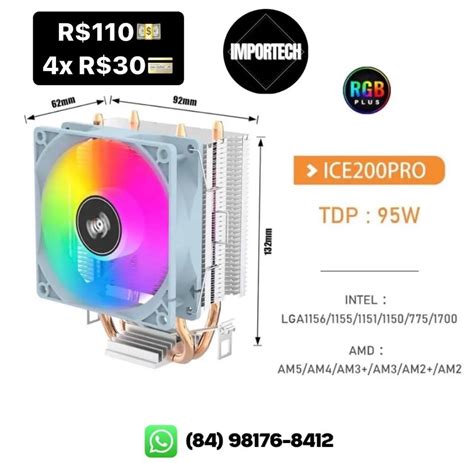 Cooler Rgb Amd No Brasil