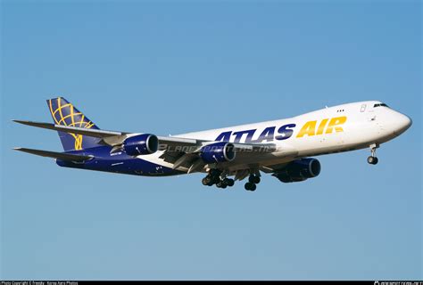 N863GT Atlas Air Boeing 747-8F Photo by freesky - Korea Aero Photos ...