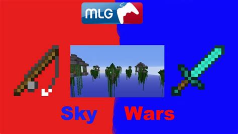 Mlg Minecraft Sky Wars Youtube