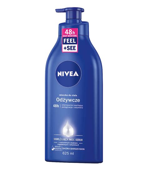 Nivea Od Ywcze Mleczko Do Cia A Z Pompk Ml Opinie I Ceny Na Ceneo Pl