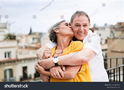 1 541 Mature Woman Kissing Camera Images Stock Photos Vectors