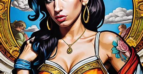 Amy Winehouse As The Delphic Sybil From The Sistine Chapel Ceiling Wombo Dream Ai Image Album