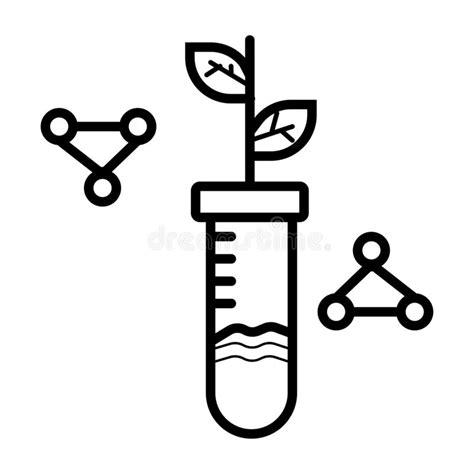 Test Tube Icon Vector Stock Vector Illustration Of Biology 136081930