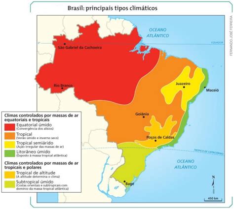 Climas Do Brasil Tipos E Suas Caracter Sticas Significados