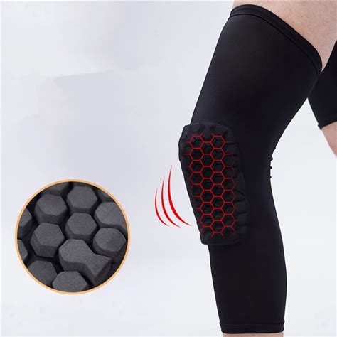 Genouillères de protection basket ball manchon Compression mousse nid