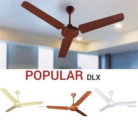 Brown Popular Ceiling Fans Sweep Size 1200 MM At Rs 1150 No In