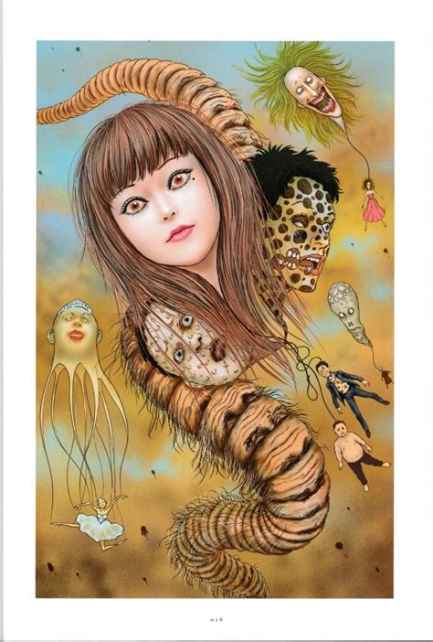 The Art Of Junji Ito Igyou Sekai Twisted Visions Art Book Artbook