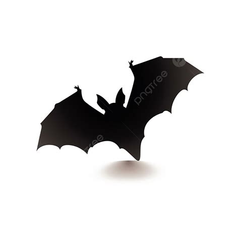 Bat Silhouette Black Halloween, Halloween, Bat, Animal PNG Transparent ...