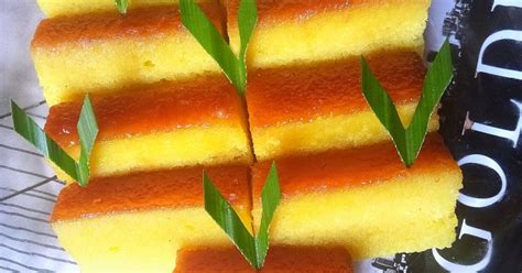 resep kue basah kukus bingka rumahan enak  mudah cookpad
