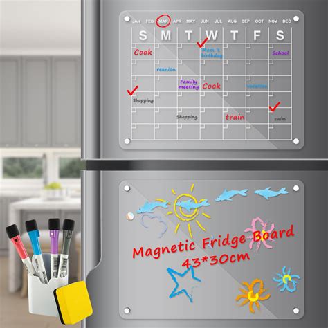 Magnetic Fridge Calendar USAMERICA SHOP