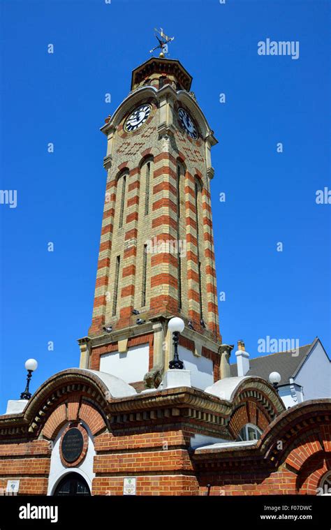 Clock Tower High Street Epsom Surrey England United Kingdom Stock