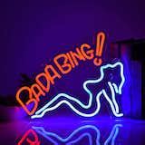 Bada Bing Girls Neon Sign by Dwell - Dwell