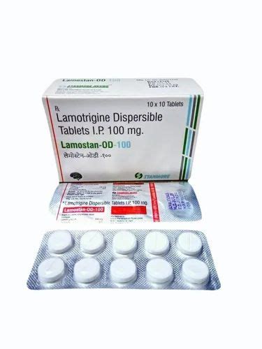 Lamotrigine Dispersible Tablets Ip 100 Mg At Rs 250stripe Lamotrigine Tablets In New Delhi