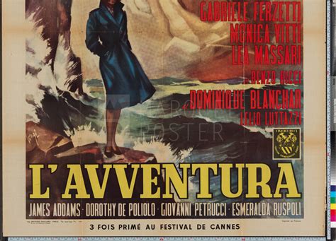 Marquee Poster L Avventura French Panel