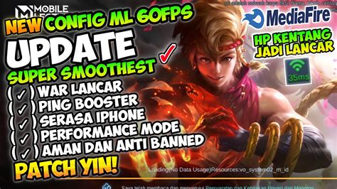 Update Config Ml Fps Anti Lag Smooth Extreme Rasa Iphone Ping