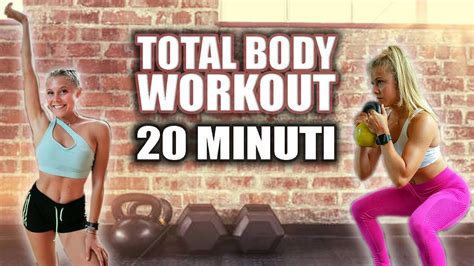 Allenamento Total Body In Minuti Live Workout Youtube