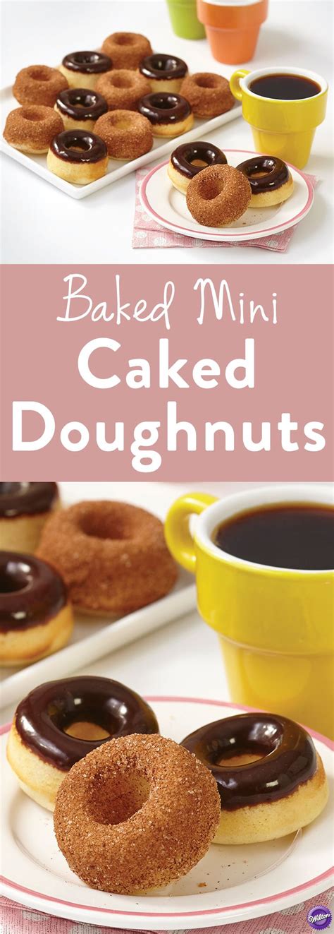 Baked Mini Cake Donut Recipe | Recipe | Baking, Donut recipes, Cake ...