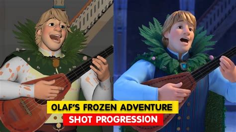 Olafs Frozen Adventure Shot Progression Animation Breakdowns 3d