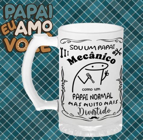 Caneca Dia Dos Pais Flork Profissoes Mecanico Produtos Elo7