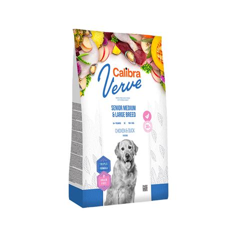 Calibra Verve Senior Medium Large Kip En Eend Medpets Nl