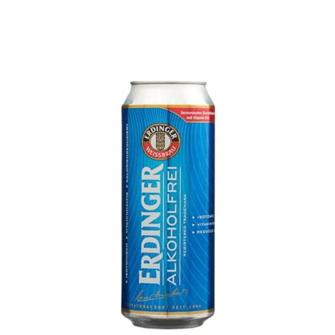 Erdinger Alcohol Free Wheat Beer Can – Booze Free