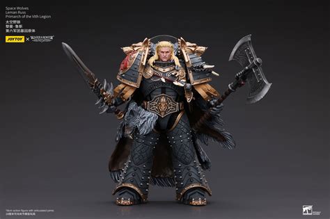 Joytoy Wh K Space Wolves Leman Russ Primarch Of The Vith Legion