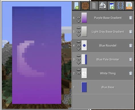 Pastel Moon 🌙 Minecraft Banner Designs Minecraft Blueprints Minecraft Banners