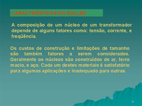 Transformadores 1 Elementos De Um Transformador Em Sua