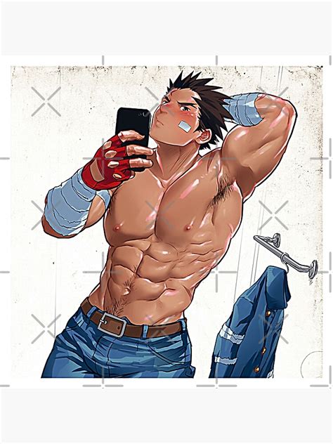 Bara Sexy Selfie Hunk Poster By Nickphillips Redbubble